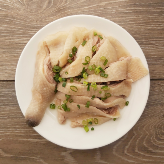 無骨老饕蔥油雞