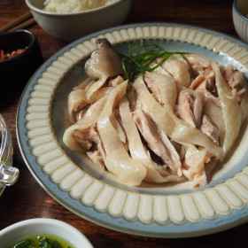 無骨老饕蔥油雞