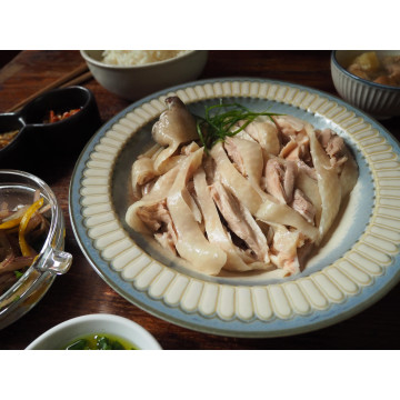 無骨老饕蔥油雞