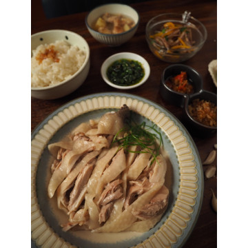 無骨老饕蔥油雞