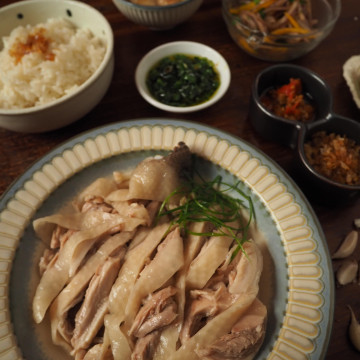 無骨老饕蔥油雞