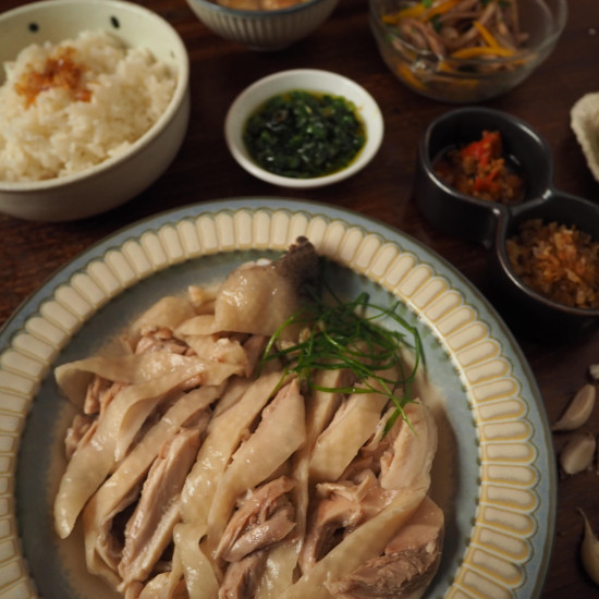 無骨老饕蔥油雞