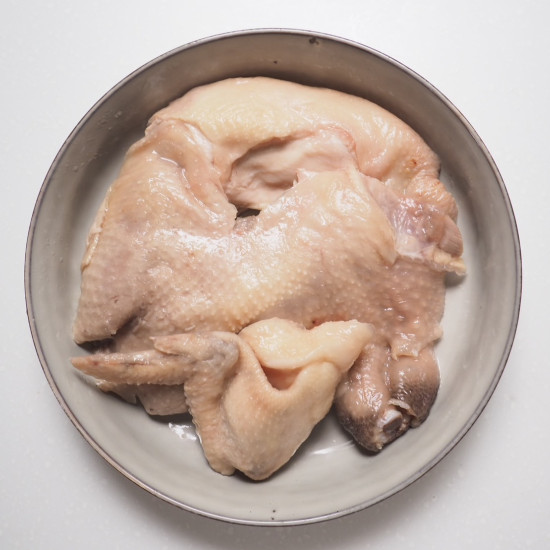 無骨老饕蔥油雞