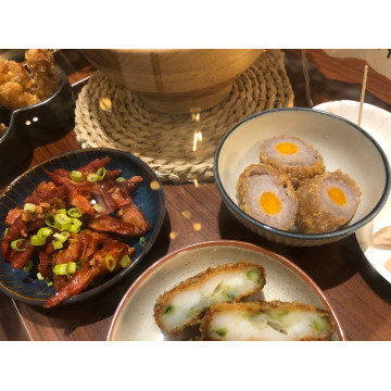 品興行蛋黃芋丸